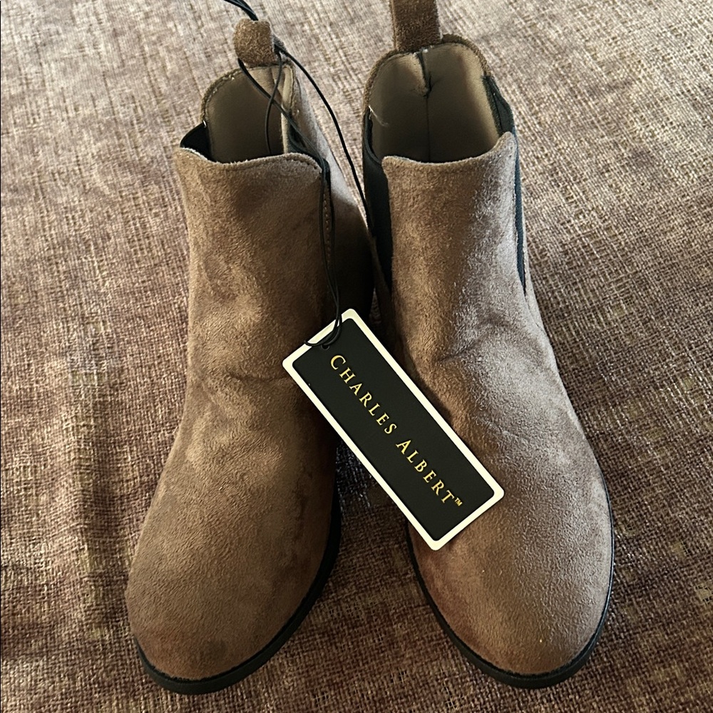 Charles Albert Men's Brown Chukka Boots